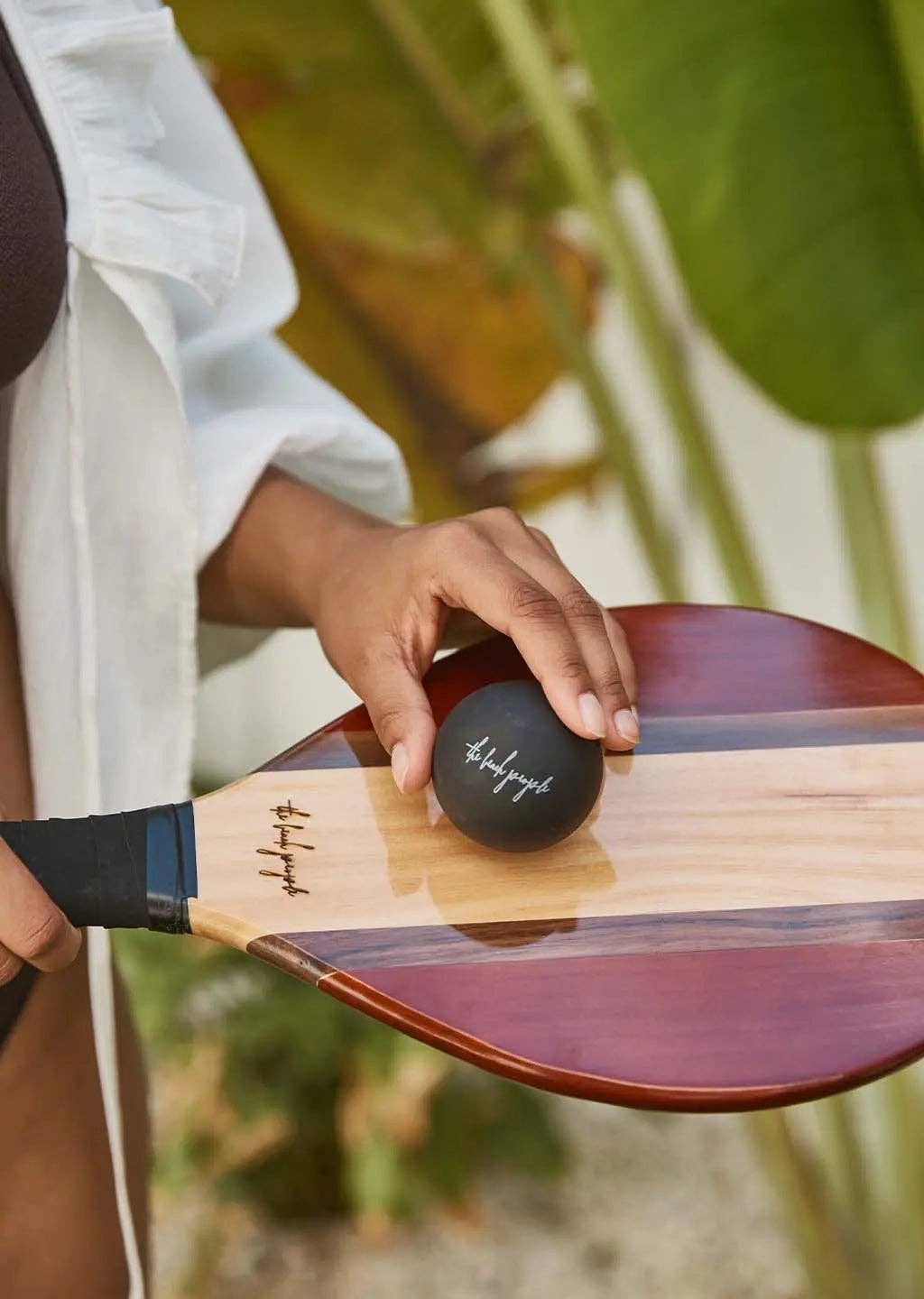 The Beach People - Venta al por mayor Accesorios de deporte - Set de paletas y pelotas de madera6