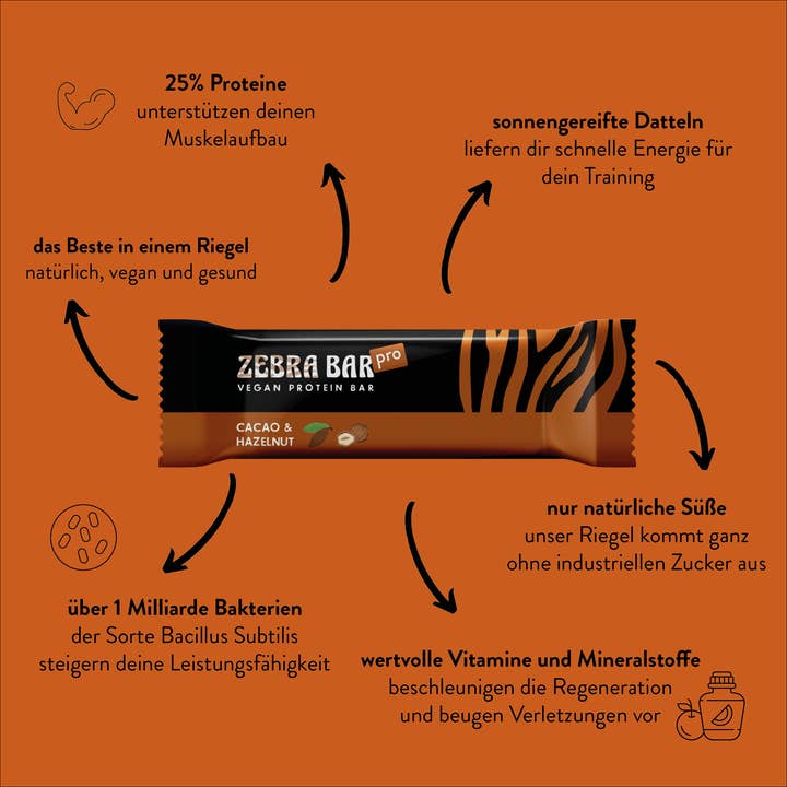 REMOVED BRAND - Vendita all'ingrosso Barrette - Vassoio per cacao e nocciole Zebra Bar Pro (15 barrette)1