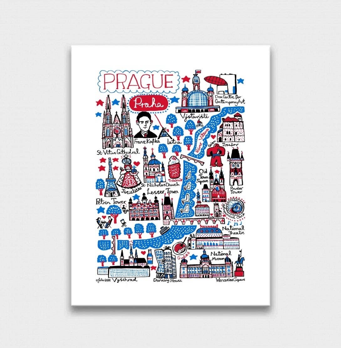 Julia Gash - Wholesale Art Print - Prague Prints & Cards2