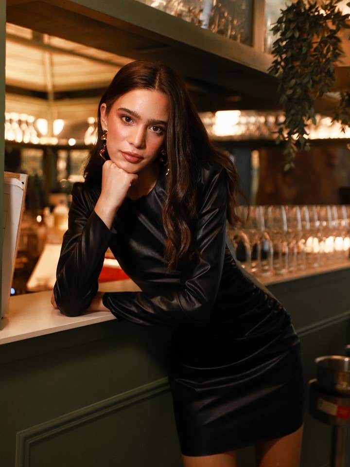 Cayro Woman - Wholesale Dress - Women's - Cresida Dress - WINTER/PARTY 20241