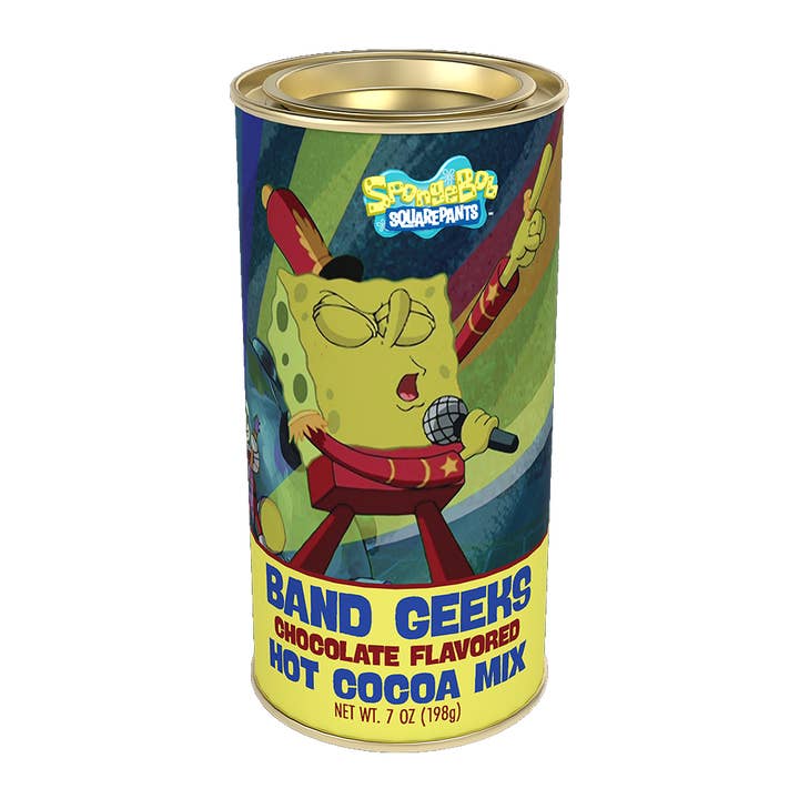 SpongeBob Band Geeks Chocolat Cacao (boîtes de 200g) pour la vente par McSteven's