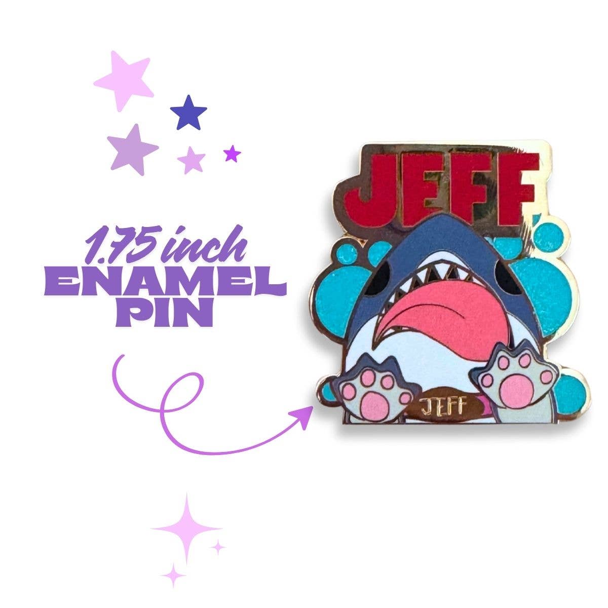 Naytendo - Vente Épinglettes/boutons - Pin's Jeff le Requin-Terrestre | Marvel Rivals2
