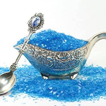 Blue Sparkly German Glass Glitter - Real Super Shard Glitter for wholesale on Faire1