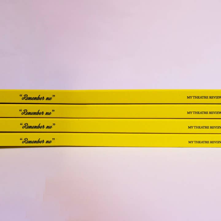 Mink - Wholesale Notebook - Remember Me: A Theatre Diary5