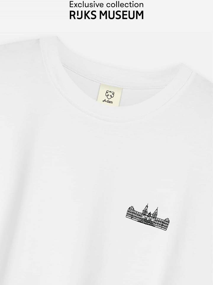T-shirt logo RIJKSMUSEUM pour la vente par Beautikini