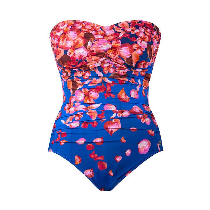 Traje de banho Sakura Petal Bandeau por atacado de Seaspray Swimwear