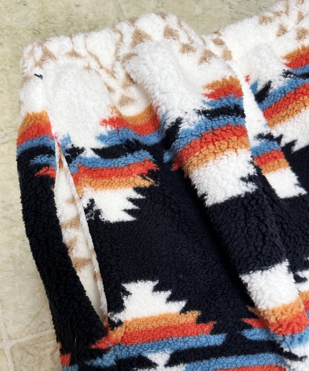 DESHENG ENTERPRISE - Wholesale Lounge Set - Women's - SHERPA FLEECE SOFT JACKET PANTS TWO PIECE SET 7