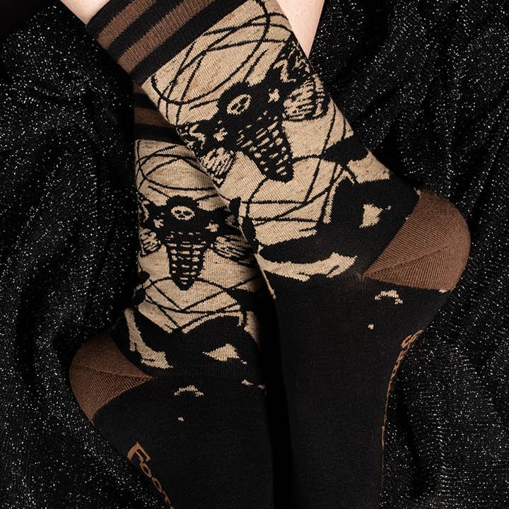 FootClothes LLC – wholesale Socks – Unisex – Death's Head Hawkmoth Socks5