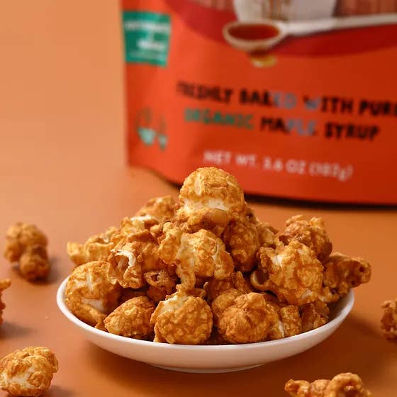 Better Together Foods - Wholesale Popcorn - Maple Pop! Organic Maple Caramel Popcorn - Salted Maple