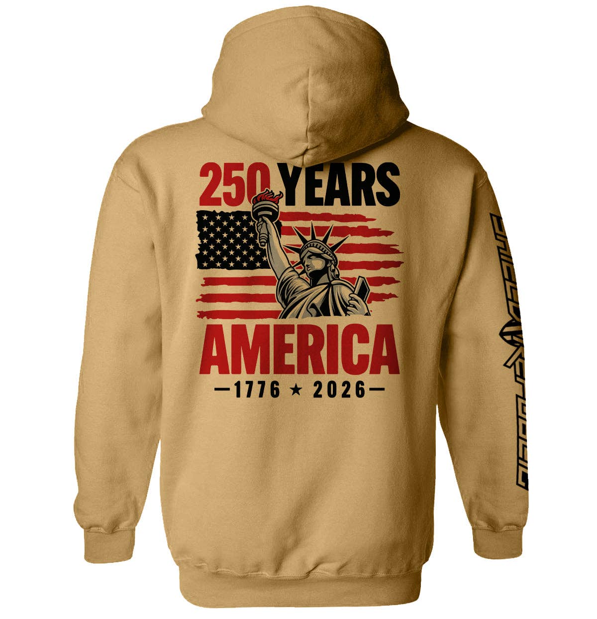 Shield Republic - Wholesale Screen Printed T-Shirt - Men's - 250 Years Statue of Liberty5