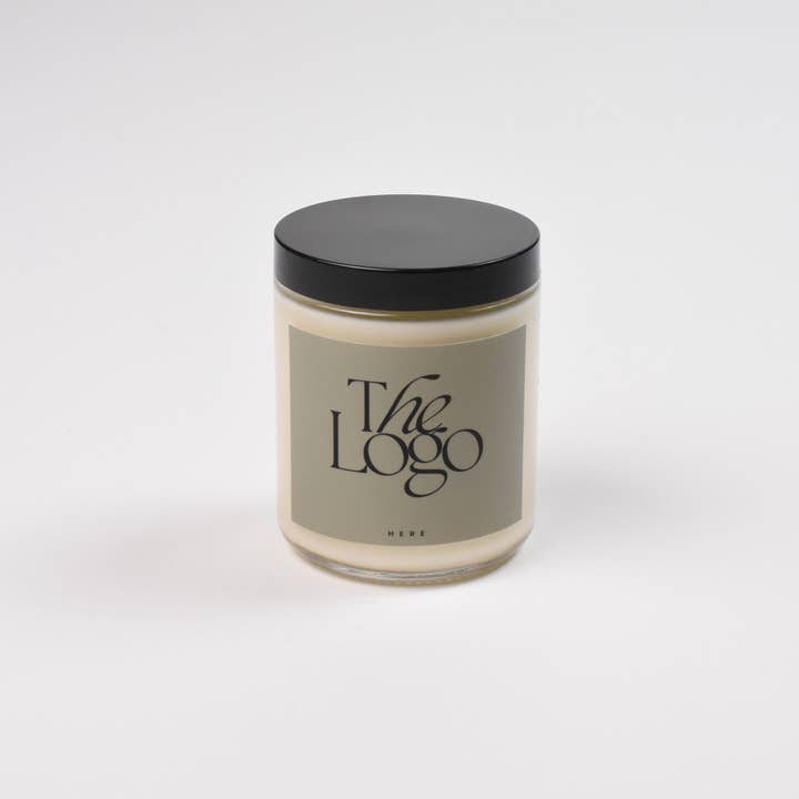 Standard Wax - Wholesale Jar/Filled Candle - White Label Custom 8oz Apothecary Candle 4