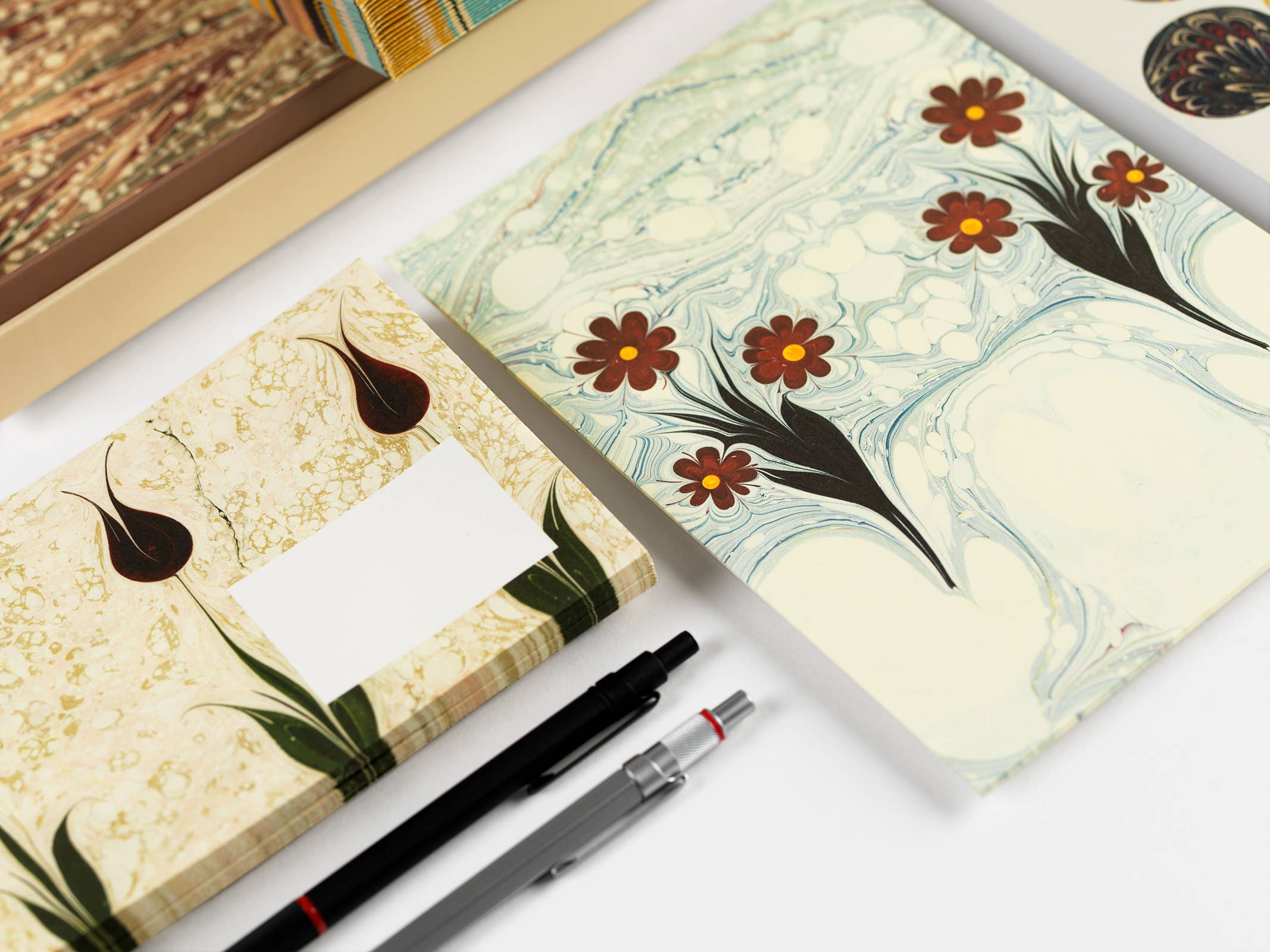 Pepin Press - Wholesale Stationery/Notecard Set - Marbled Paper Letter Writing Set2