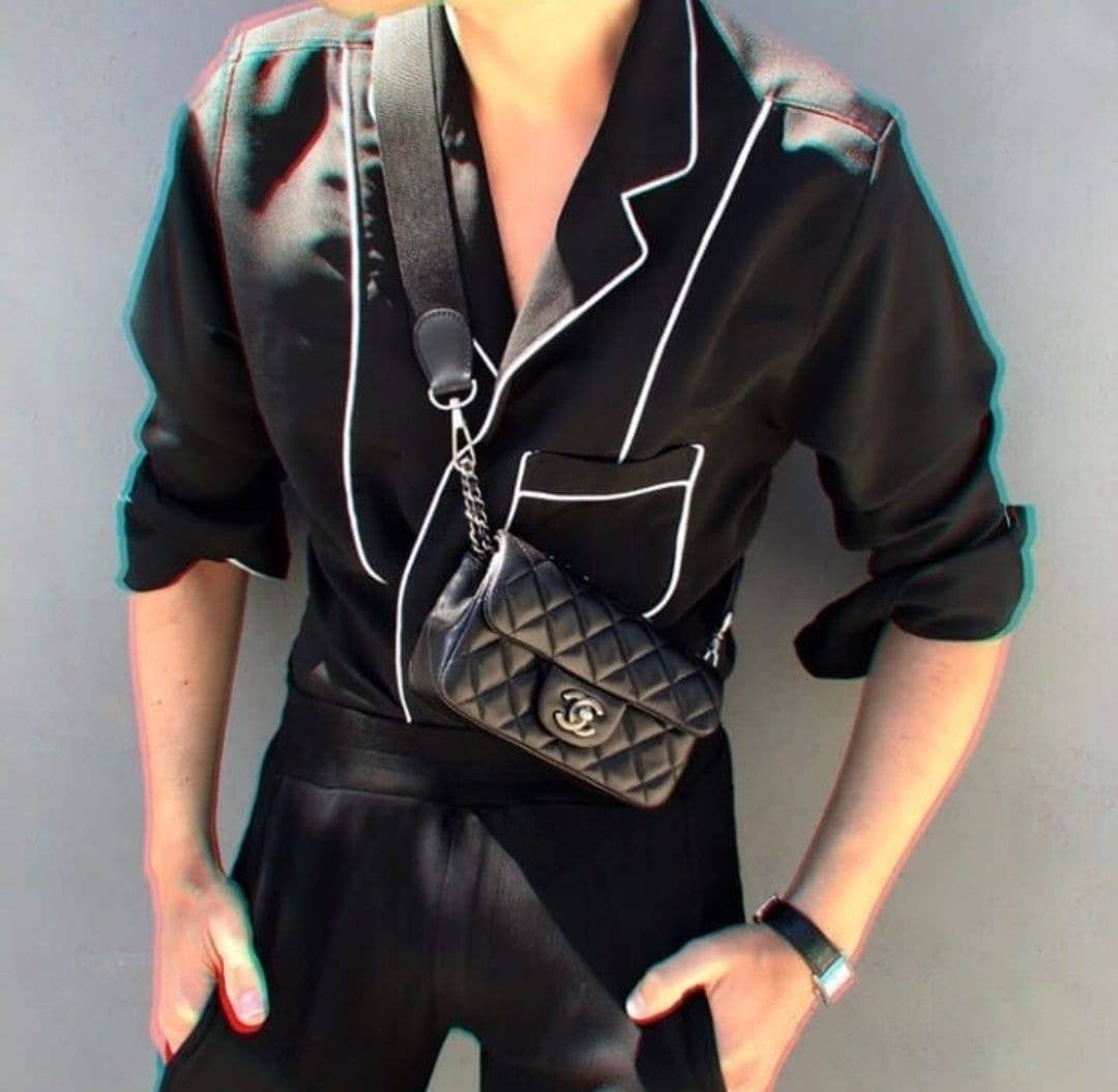 Nero Camicia pigiama nera Nº8 in vendita all'ingrosso su Faire7