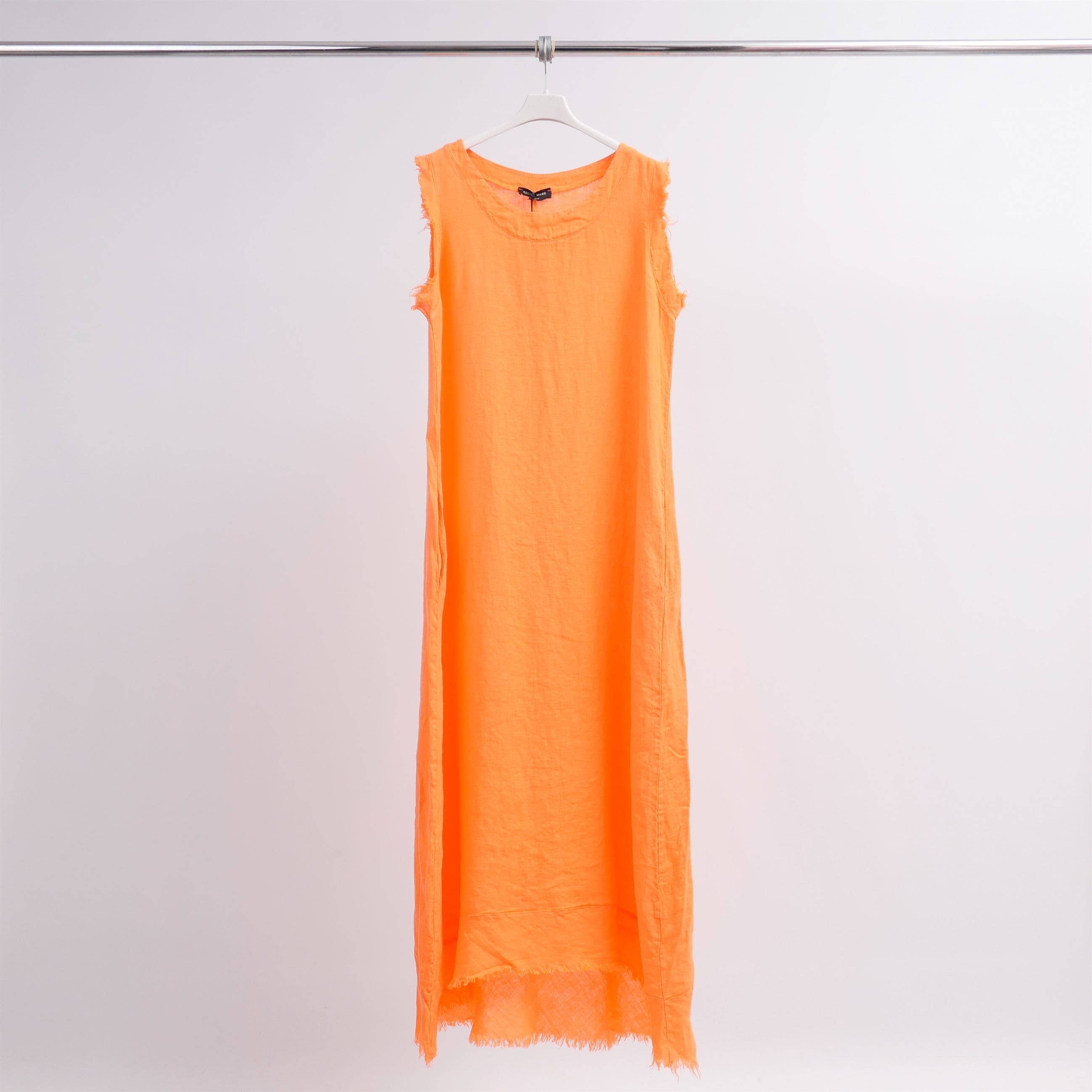 Cecile Wang – Großhandel Kleid – Damen – Langes Leinenkleid XSJ43183