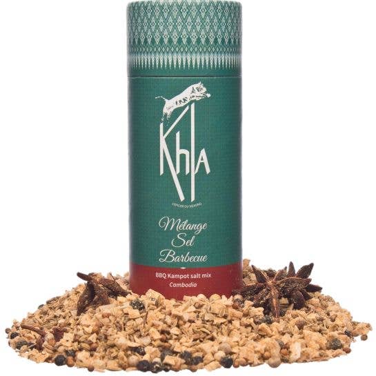 Khla - L'épicerie du Mékong - Wholesale Salt - Barbecue Salt Mix - Premium - 150g