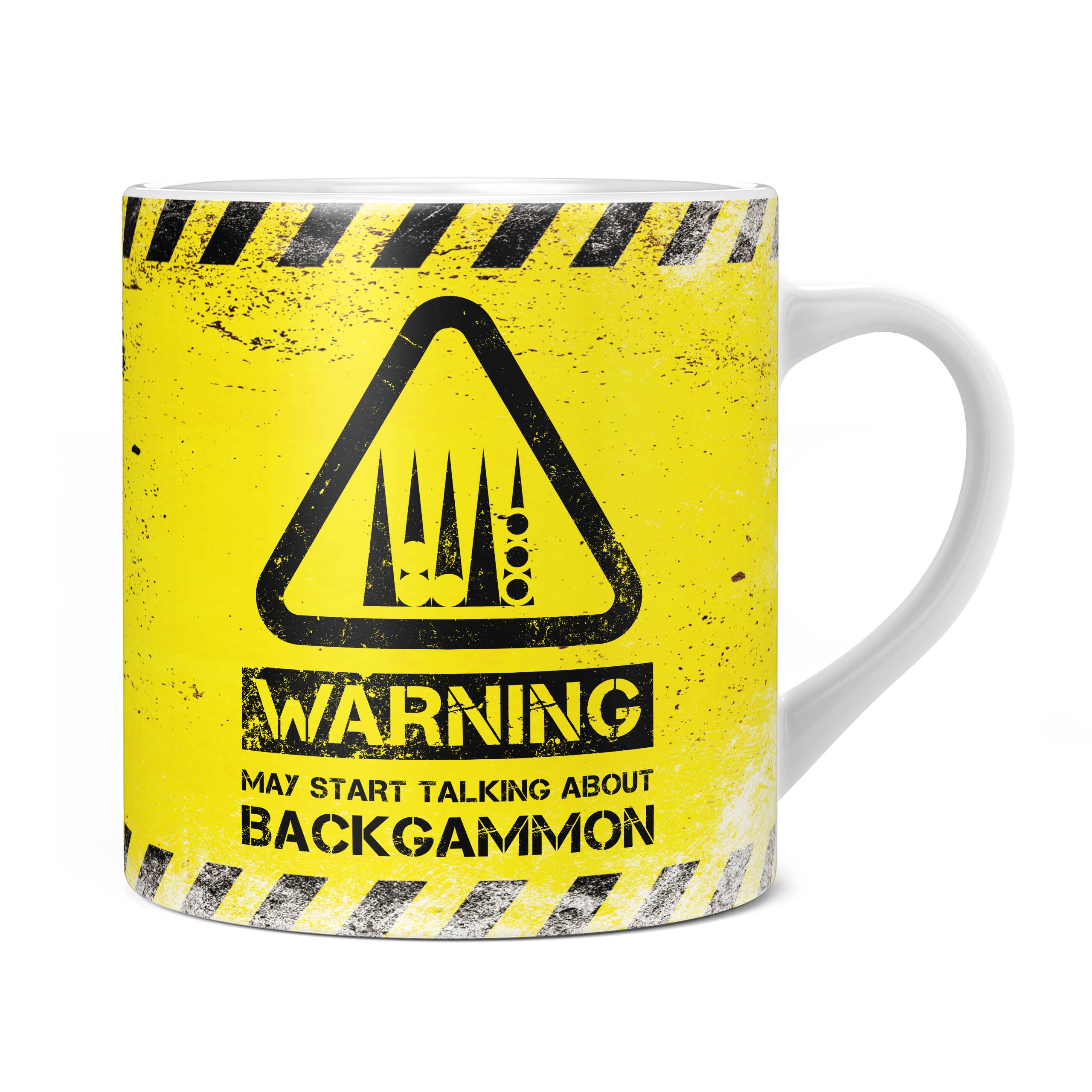 Mug Monster – wholesale Coffee mug – Backgammon Mug - Warning May Start Talking About Backgammon14