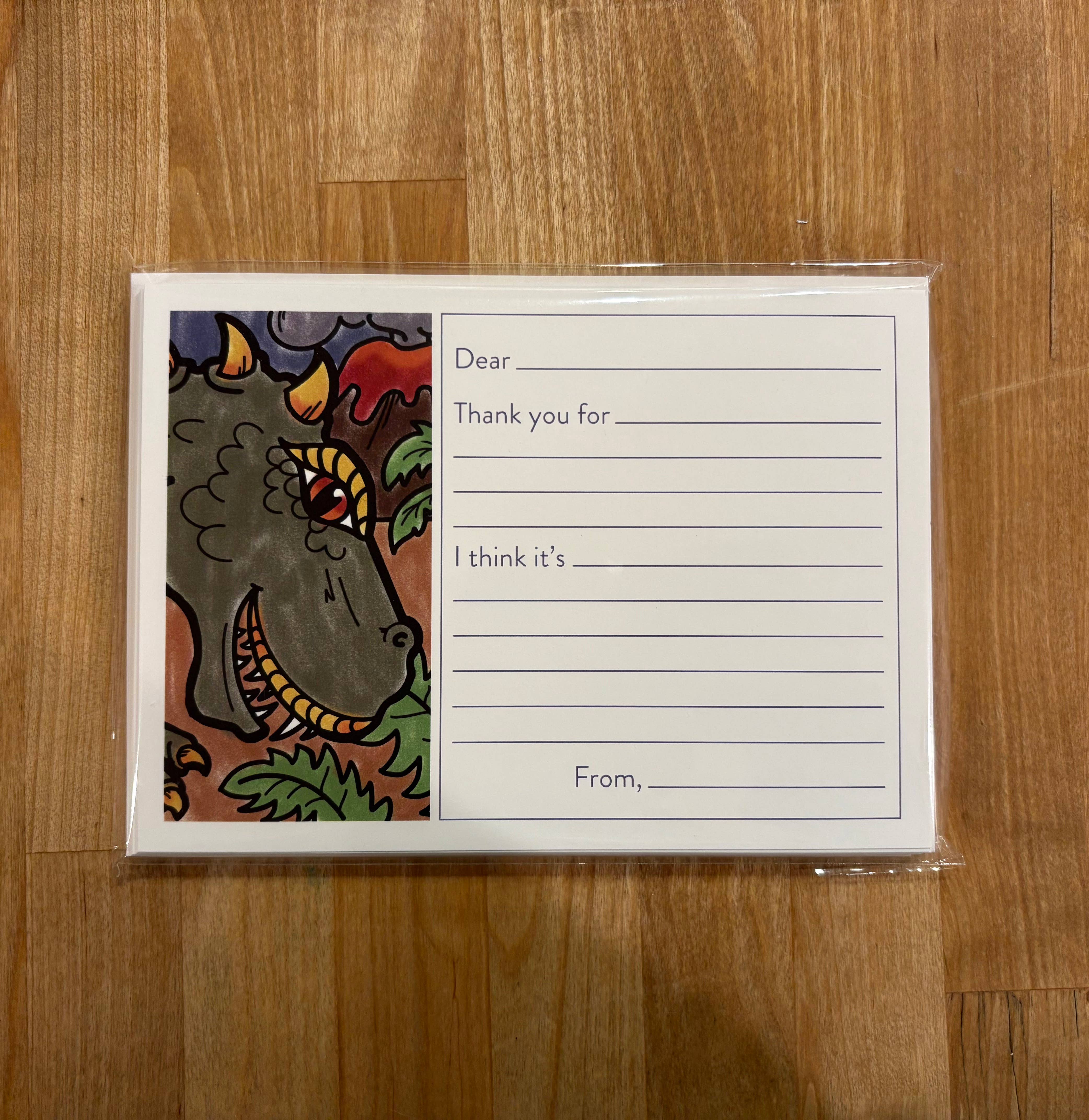 Chalked Creative - Wholesale Thank You Card - Fill-In-The-Blank Thank You Cards — set of 101