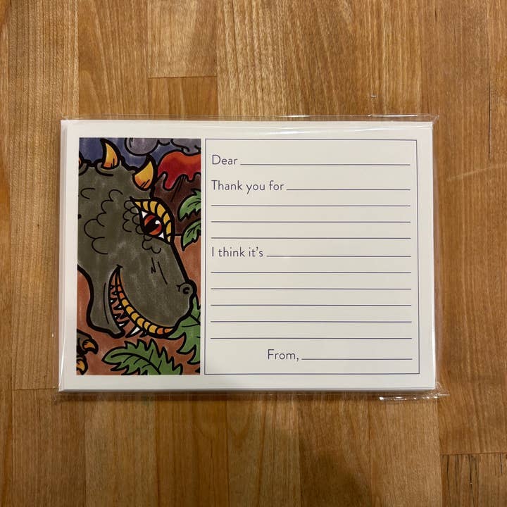 Chalked Creative - Wholesale Thank You Card - Fill-In-The-Blank Thank You Cards — set of 101