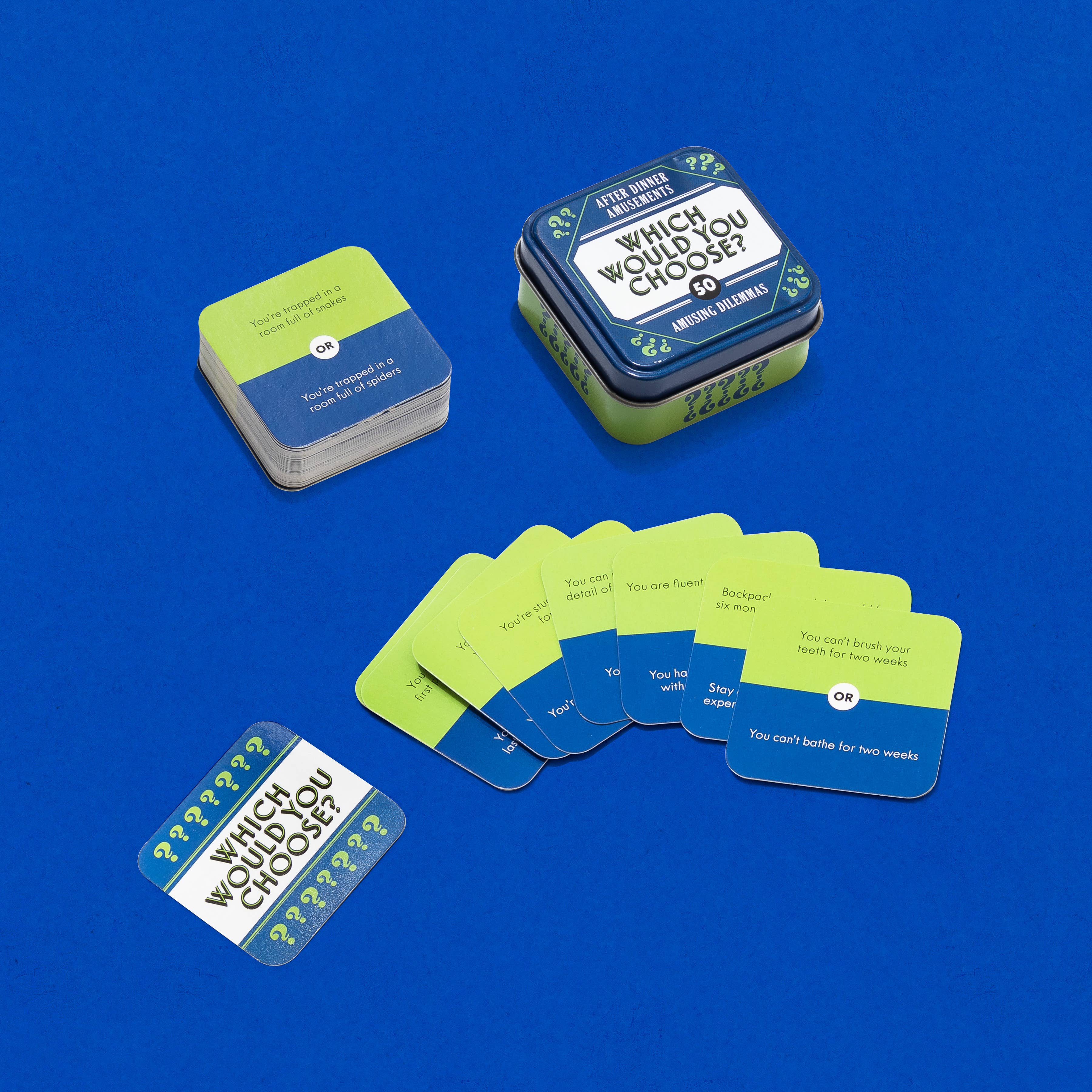 Chronicle Books - Wholesale Card Game - After Dinner Amusements: Which Would You Choose?5