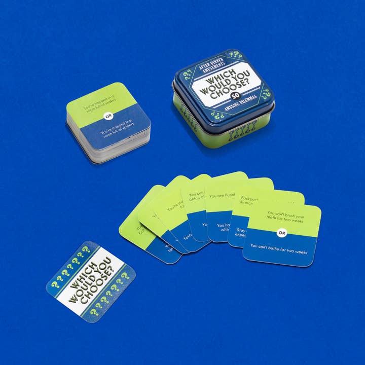 Chronicle Books - Wholesale Card Game - After Dinner Amusements: Which Would You Choose?5