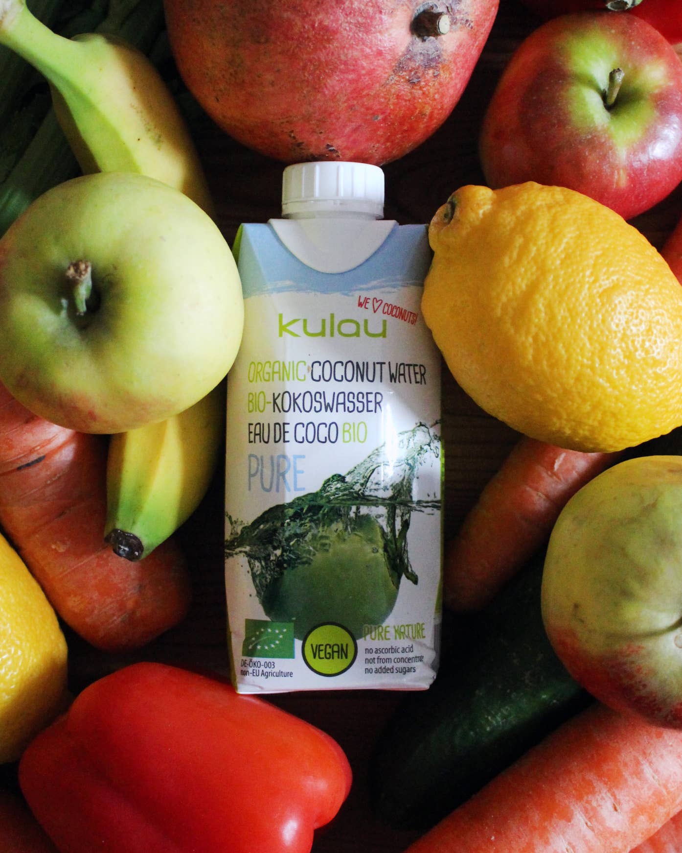 KULAU - Vendita all'ingrosso Succhi di frutta - 12 x KULAU acqua di cocco biologica pura 330 ml2