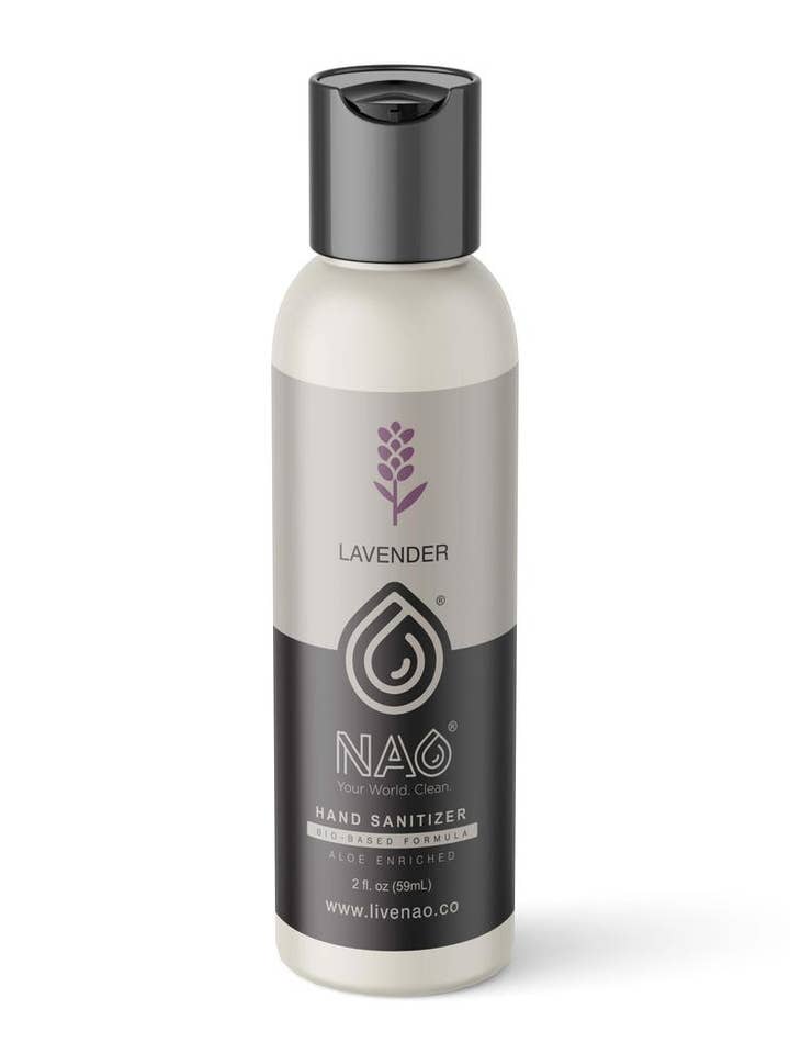 2 Oz Gel Hand Sanitizer - Lavender Scent for wholesale by N A O