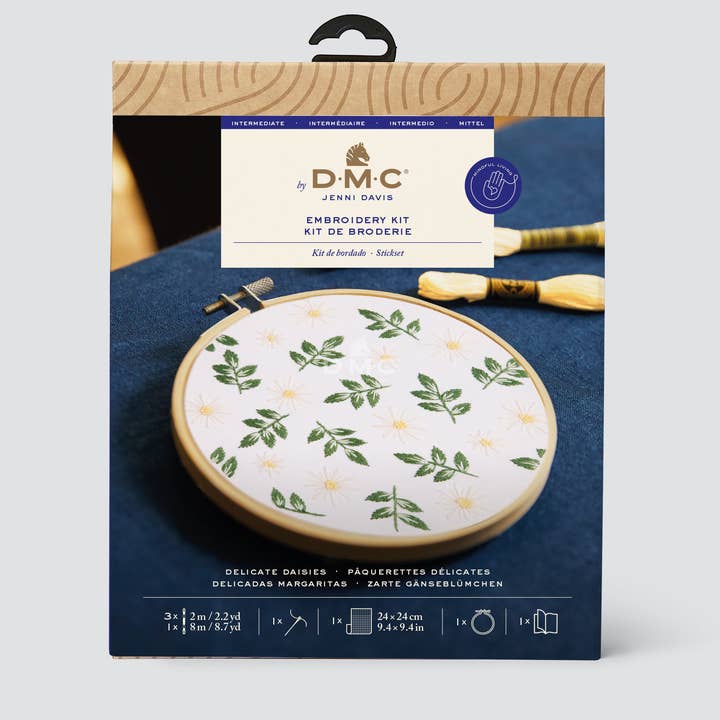Delicate Daisies - DMC - Embroidery Kit for wholesale by The DMC Group