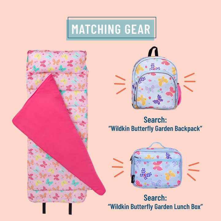 Wildkin - Wholesale Nap Mat - Kids & Baby - Butterfly Garden Original Nap Mat3