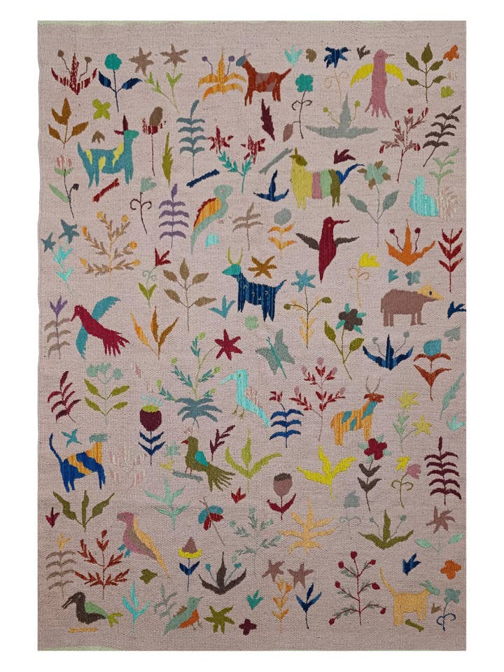 Suzani Hand Embroidered Kilim - Size: 208 x 145 cm for wholesale by Imaco Rugs