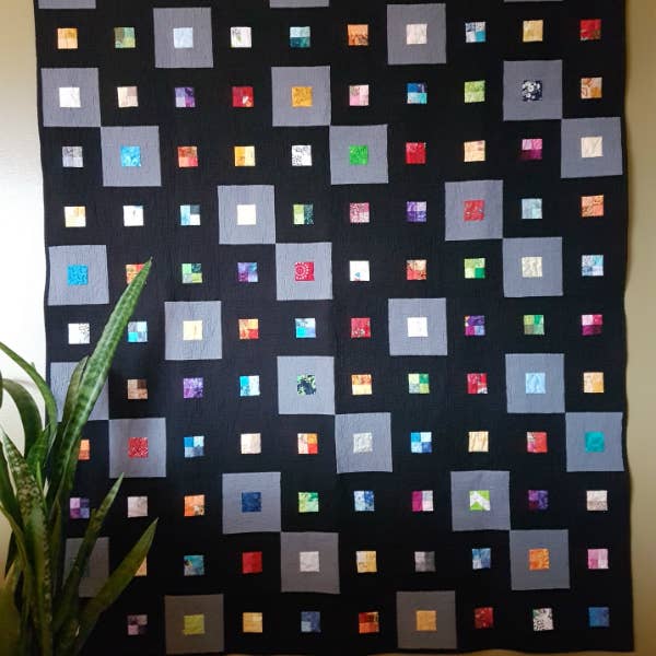 Devoted Quilter - Wholesale Quilt - Scraps Squared quilt pattern