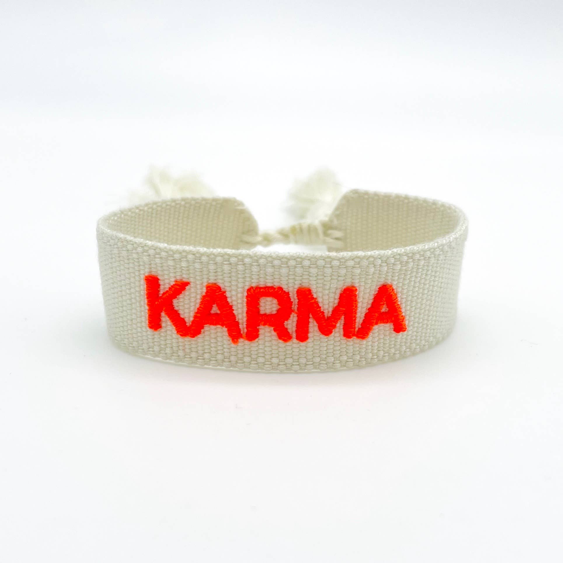 Parsley & Pepper - Wholesale Woven/Braided Bracelet - KARMA statement bracelet woven, embroidered4