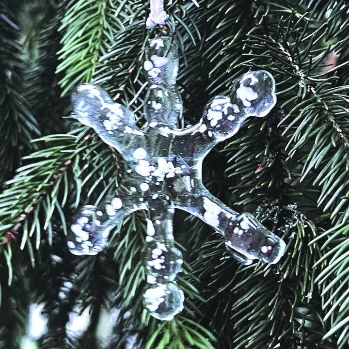 Prydnad - Snowflake Sun Catcher för wholesale av Creativity In Glass Designs