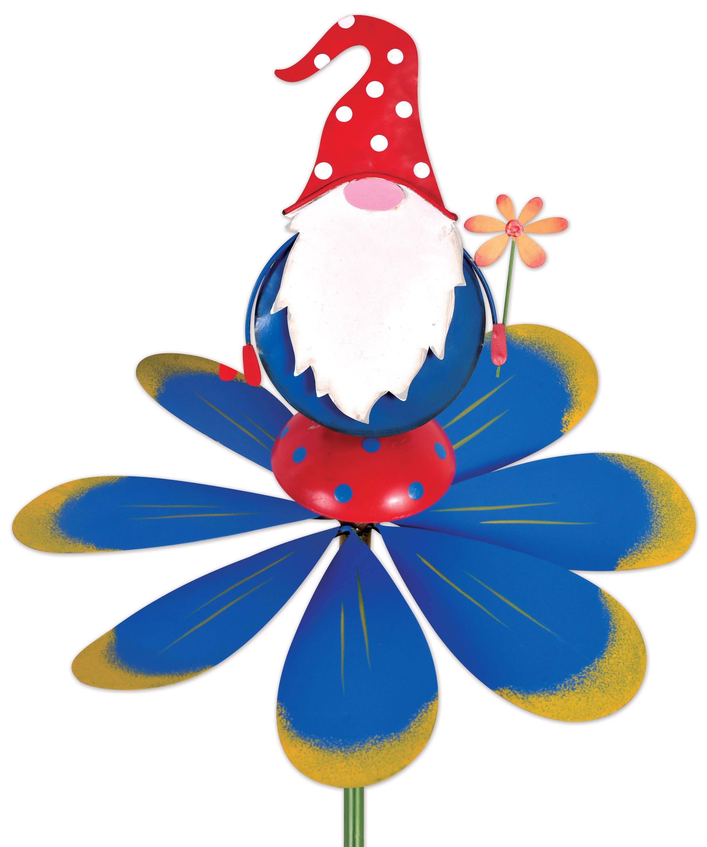 Sunset Vista Designs - Vendita all'ingrosso Gnomi da giardino - Spinner Gnome Red Hat2