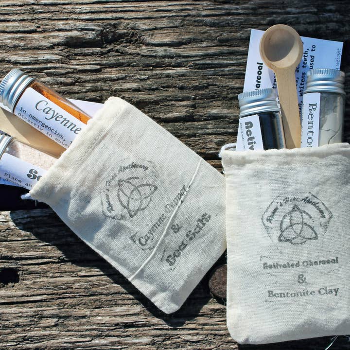 Middle of Nowhere Emergency Kit for wholesale by Ryann's Hope Apothecary LLC