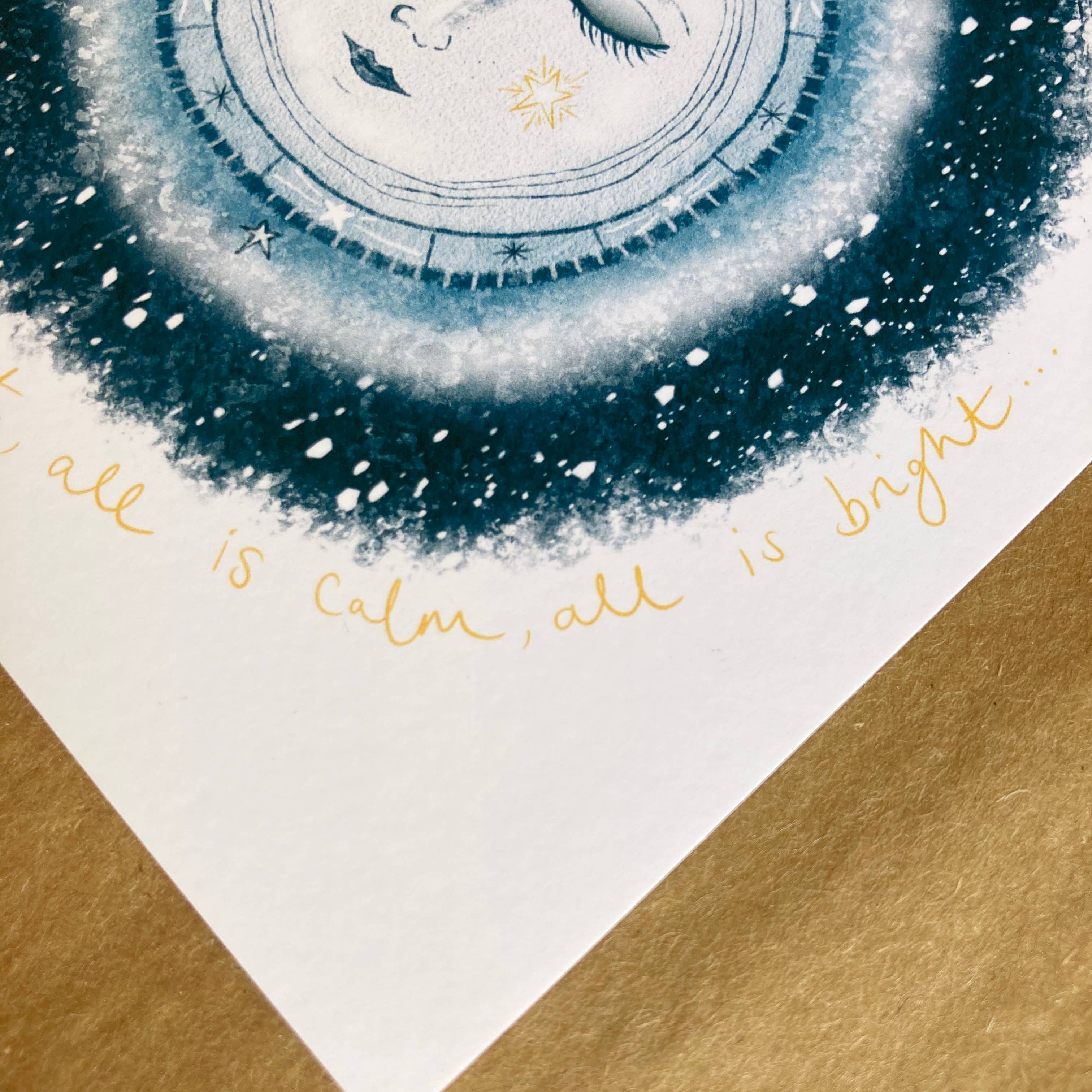 deer dawn – wholesale Everyday greeting card – Silent Night3