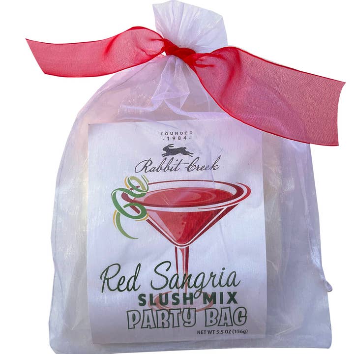 Rabbit Creek Gourmet - Wholesale Cocktail Mix/Syrup - Red Sangria Slush Mix - Party Bag