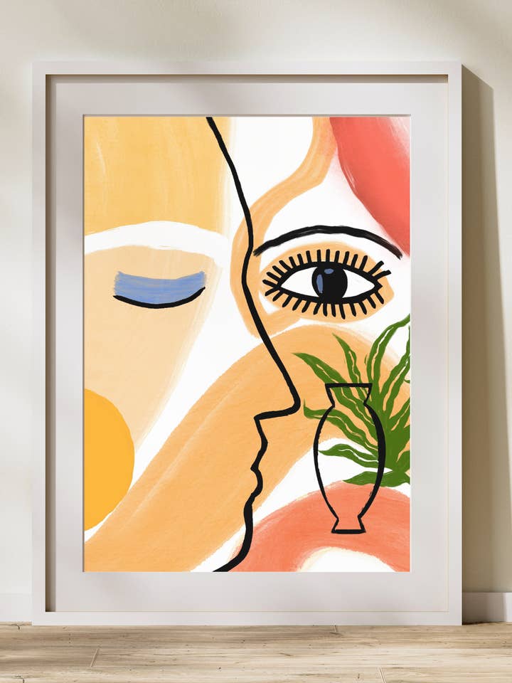 Abstract Portrait for wholesale by River in Paradise