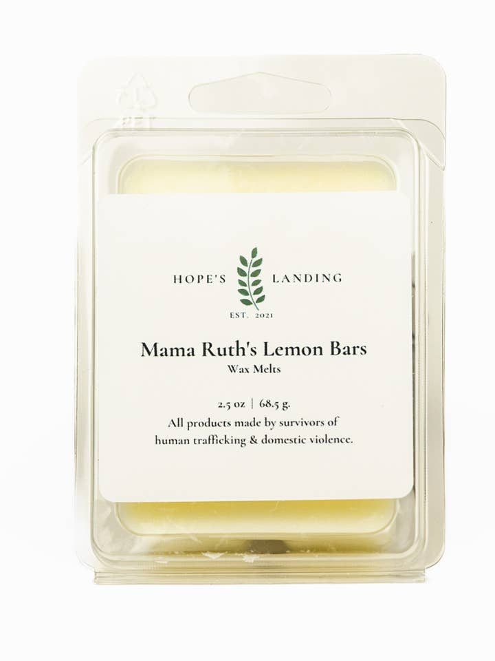 Mama Ruth's Lemon Bars Wax Melts for wholesale by Hope's Landing