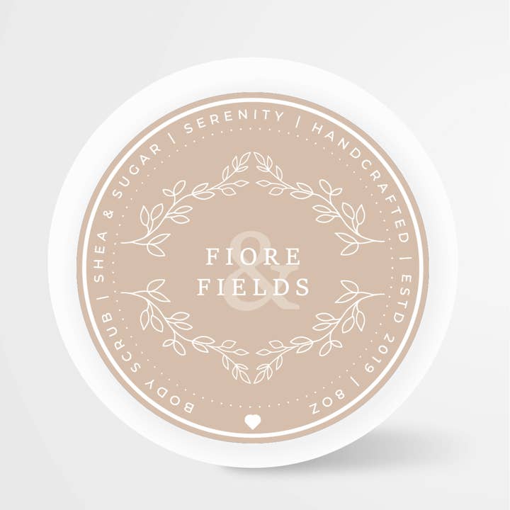 Serenity Body Scrub for wholesale by FIORE & FIELDS