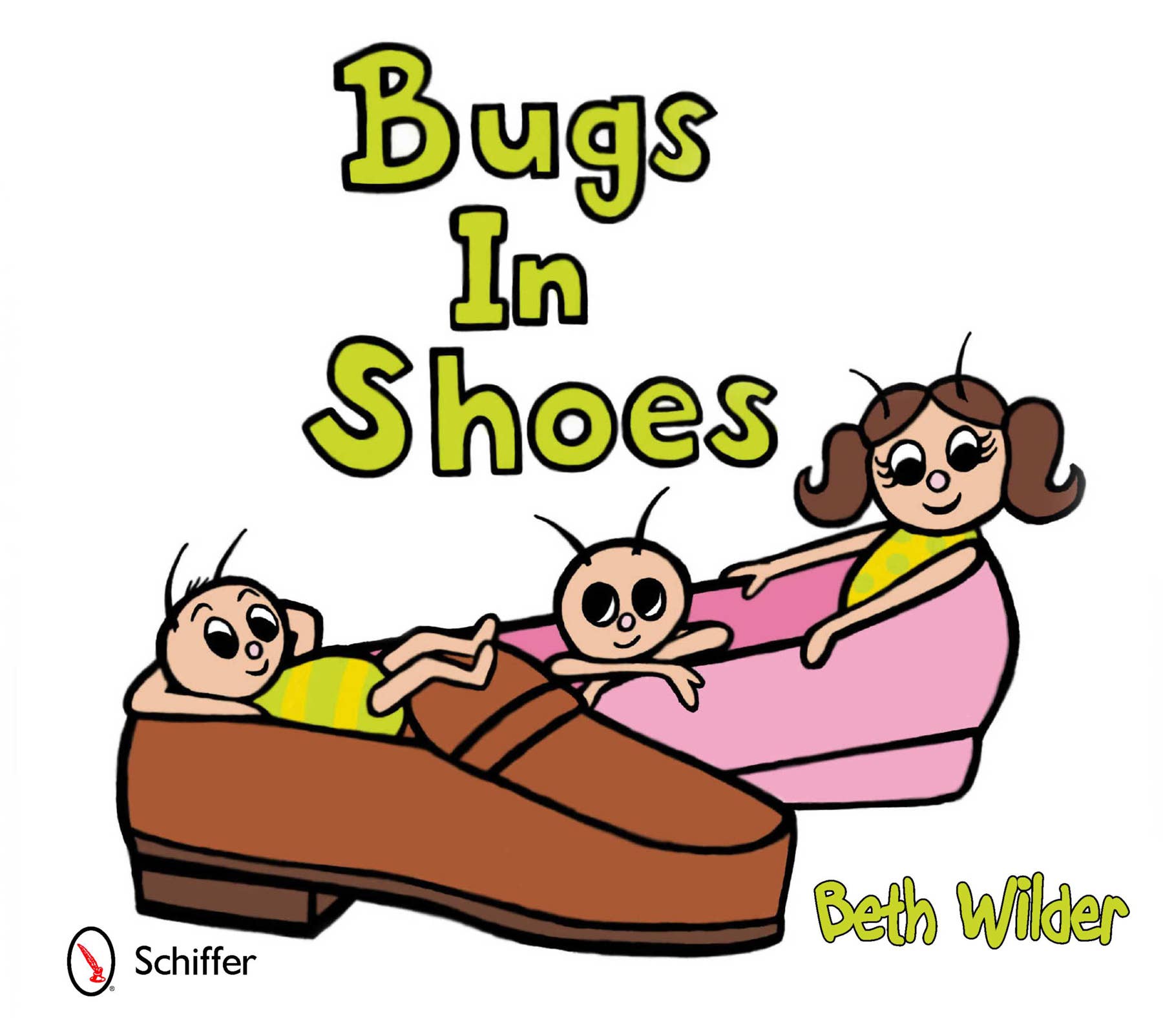 Schiffer Kids - Wholesale Preschool Book (3-5) - Bugs in Shoes0