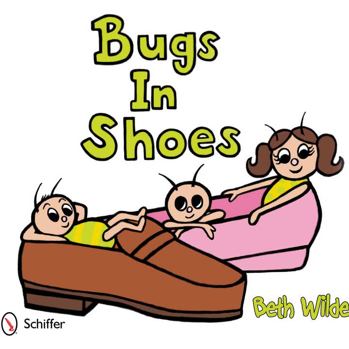 Schiffer Kids - Wholesale Preschool Book (3-5) - Bugs in Shoes