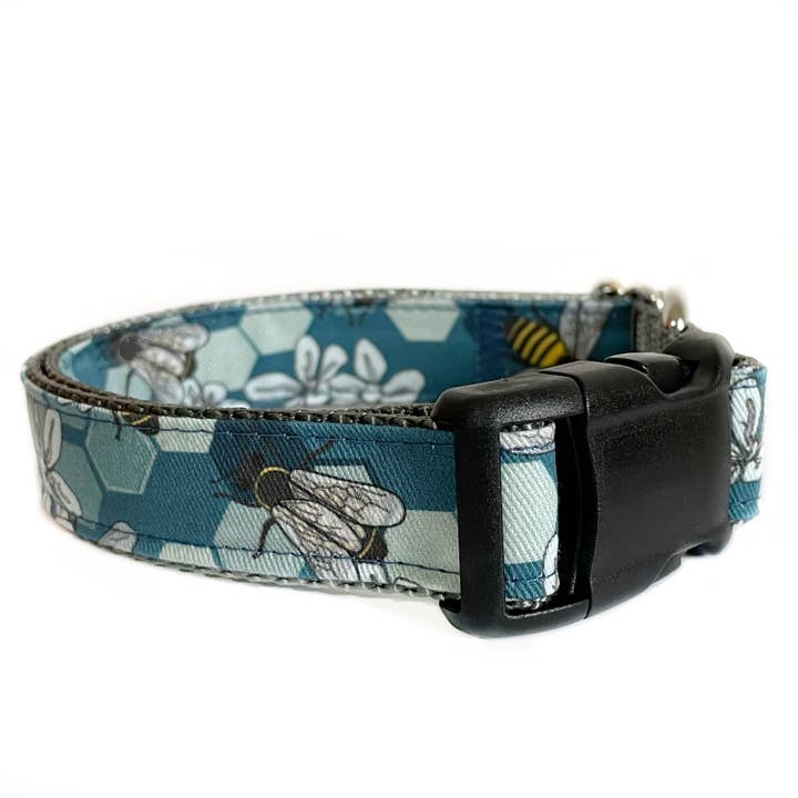 Sew Fetch Dog Co - Wholesale Pet Collar - Dog - The Bumble Honey Bee Dog Collar