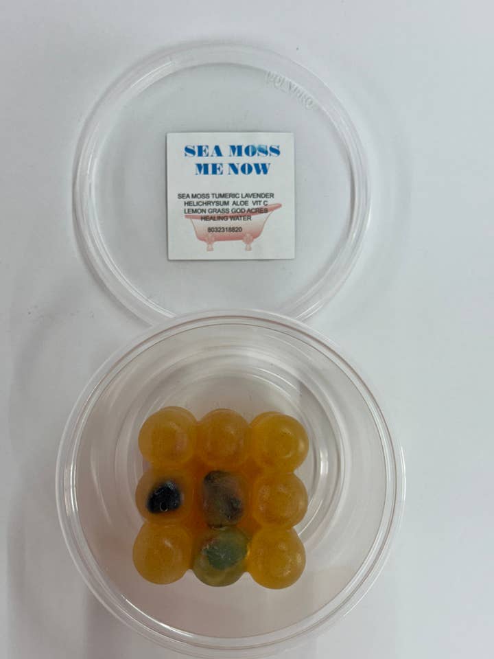 Sabonete Herbal de Musgo do Mar e Açafrão por atacado de Sea Moss Me Now