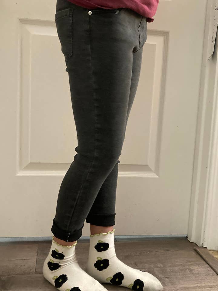 Pigers sorte slim-fit stretchjeans for engroshandel hos CHANG EN LLC