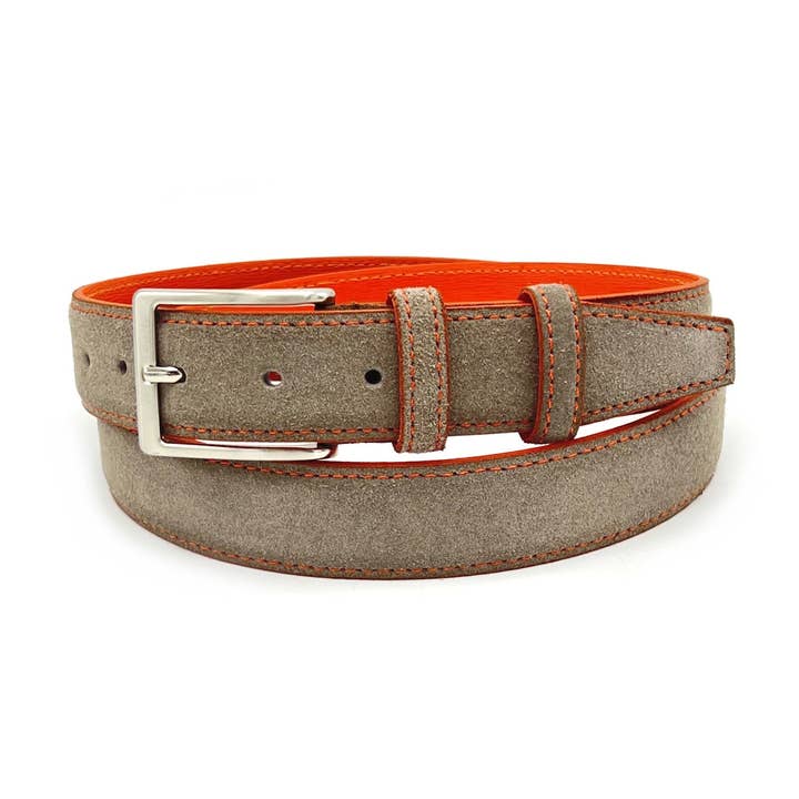 Suie Valentini srl - Wholesale Belt – Men's - Suede leather belts for men, Made in Italy, Suie Valentini, art. 2021/35.3916
