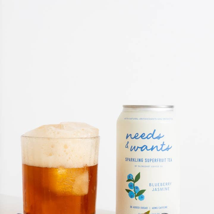 Slingshot Coffee Company - Wholesale Iced Tea - Needs & Wants Tea - Blueberry Jasmine (Case of Twelve)1