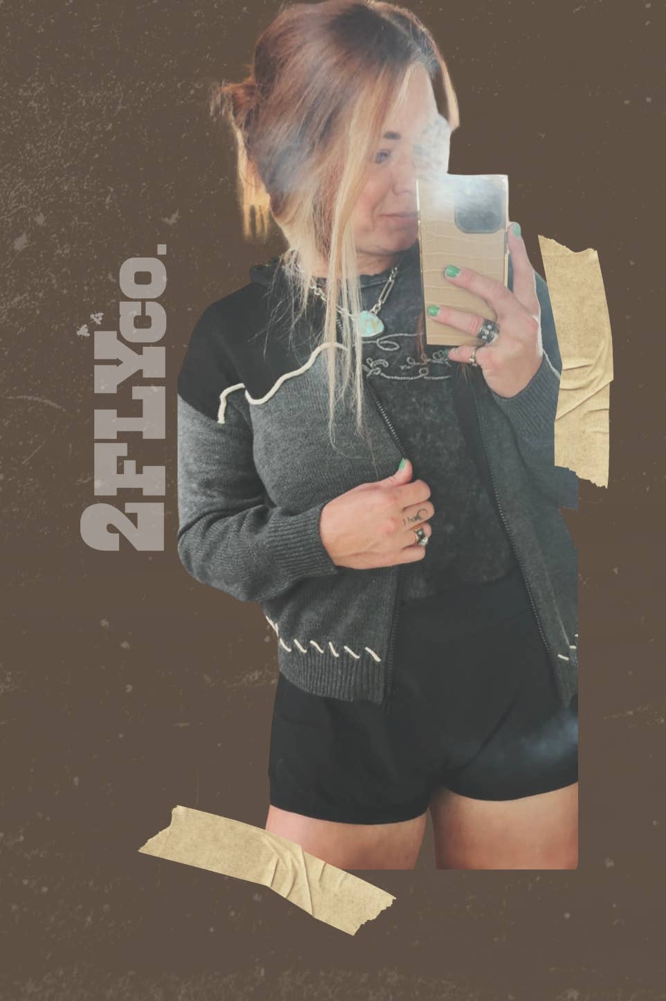 2 Fly Co - Wholesale Jacket - Women's - SILVERADO