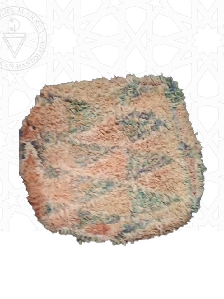 Vintage Square Boujad Floor Pillow Cover for wholesale by Berbers Market