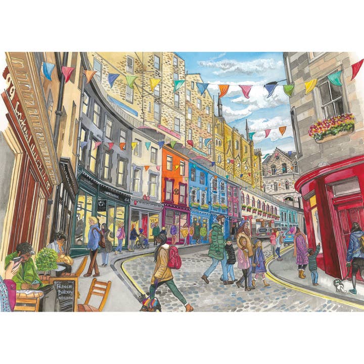 Gibsons Games Inc - Wholesale Puzzle - Adult - Edinburgh 2 x 500 Piece Jigsaw Puzzle
