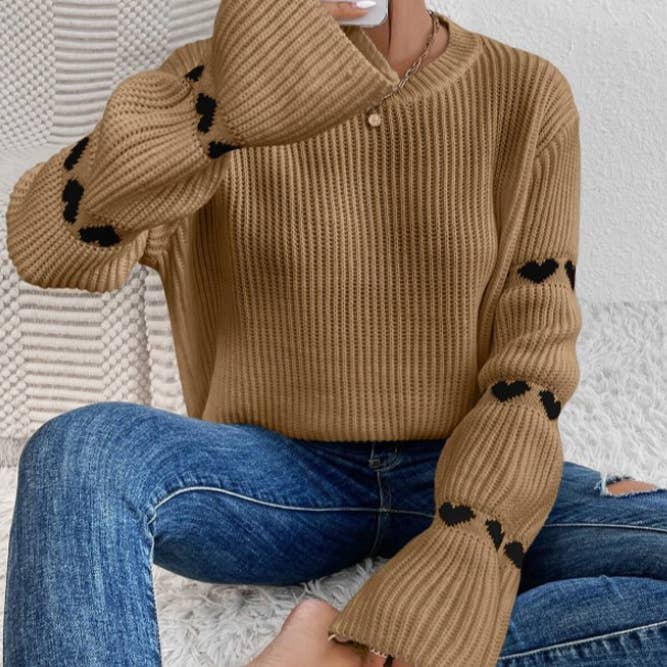 Jersey Jacquard Corazón Día de la Madre ZK1060 y otras tendencias de Resultados para ropa informal al por mayor. Devoluciones gratuitas y condiciones de pago a 60 días en Faire en Faire.